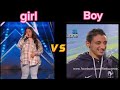 Girl Vs Boy singing 😂😅#singing challenge #funnyvideos