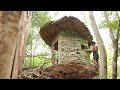 Building The Greatness Jungle Leaf House - 1