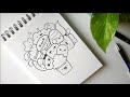Doodle Art |  Day 29 ~ 100 Days Of Doodle  ~ How To Doodle - Step By Step Guide !