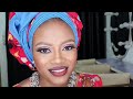 BOMB ✂️✂️🔥😱  WHAT SHE WANTED VS WHAT SHE GOT😳 WEDDING GUEST GELE AND MAKEUP TRANSFORMATION