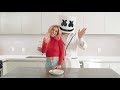 Rebecca Zamolo Makes Wonton Soup For A Sicko Mode Marshmello | Cooking with Marshmello