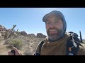 JOSHUA TREE National Park Backpacking | Jumbo Rocks to Squaw Tank Trail