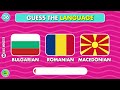 Guess The Language By Voice 🗯️🗣️ LANGUAGE QUIZ