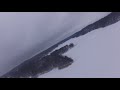 Mini Skyhunter over snow lakes, UAV / FPV