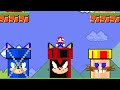 Super Mario Bros. But All Sonic Characters Are Custom Pipes?