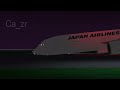 2024 Haneda Airport Runway Collision (Roblox Crash Animation) (JAL516)