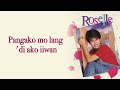 Dahil Mahal Na Mahal Kita - Roselle Nava (Lyrics)