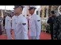 Upacara Hasta Pora TNI AL (Pernikahan Serda Mus. Wahyu Fitra Febiola& Serda APM Muhamad Arzinun
