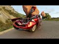 Rockslide Car Crashes (02) - BeamNG Drive