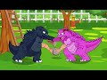 GODZILLA Hedorah (POMI ANIMATION) - KONG Rescue juraSSIC *MONSTERS Evolution of Ghidorah Compassion