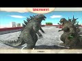 Godzilla Minus One and Godzilla 2014 attack King Ghidorah but fail