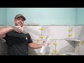 How To Tile A Shower Pt. 3 - Make And Install Tile Corner Shelves