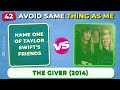 Avoid Saying The Same Thing As Me | Taylor Swift Test #2