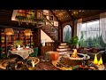 Warm Jazz Music for Work,Study,Focus ☕ Relaxing Instrumental Jazz Music & Cozy Coffee Shop Ambience