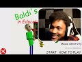 First Gameplay Back... WHAT EVEN IS THIS GAME!? | Baldi's Basics In Education and Learning