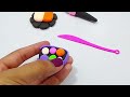 Diy How to make mini makeup set with polymer clay | Tutorial for Beginners