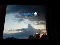 (Hyperlapse) Thunderstorm Quick short Video. 🌧🌩⛈️* Forming.