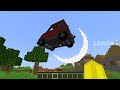 Never SLEEP ON THIS SUPERCARS BED in Minecraft ! VEHICLE BED !