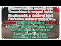 Karaoke -「Writing On The Wall by Will Stetson」- Genshin Impact - (Kaveh Fansong)