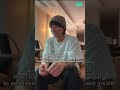 Jimin and Jungkook ( Rainy day incident clip from jungkook weverse live)