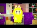 NABEE BẤT NGỜ NHẬN NUÔI BÉ LABUBU TÔ GÀ SIÊU CUTE TRONG MINECRAFT*NABEE LABUBU 😚😋