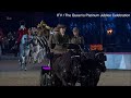 Queen looks on as Lady Louise rides out on Prince Philip's carriage