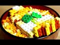 Lego Fried Pork Cutlet Rice Bowl / Stop Motion Cooking & ASMR
