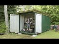 Renovating a shipping container for storage