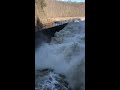 Paint Creek Lake’s outflow 2/21/2019