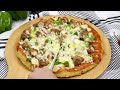 PIZZA without Kneading? / I Combined Suji With Bread & Milk & The Result Is Amazing / Dinner Recipes