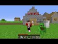 Mikey and JJ Use DRAWING MOD to Prank Mikey With LAVA TSUNAMI in Minecraft (Maizen)