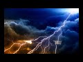 10 Minute Meditation Heavy Rain with Light Thunder Sound - No Music No Talk - ASMR - Powernap