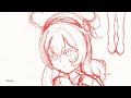 Genshin impact fan story trailer animation worm in progress