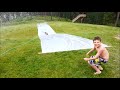 How to Make a Giant Slip'n'Slide