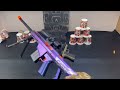 Special police weapon toy set unboxing, Barrett sniper gun | Glock pistol | Tactical helmet