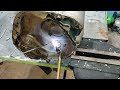 not many know how to weld aluminum , lpg gas equivalent to argon welding
