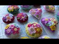 How to Make Floral Felt Ornaments (Such a fun felt sewing project!)