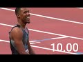 NOAH LYLES VS. ZHARNEL HUGHES! || Men's 100 Meter Dash - 2024 London Diamond League