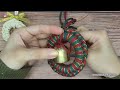 DIY Tutorial ⭐ How To Make Macrame Christmas Wreath Ornament?