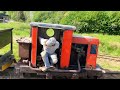 Helping to lay a railway - working a Ballast Train on the Two foot!