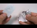 How to make miniature plates from paper and foil. 1/12 scale.