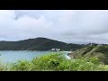Climbing Ip and the view from Nai Harn Beach to Cape Promthep, Phuket