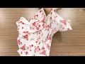 🌹 Cut in 5 minutes and sew in 10 minutes | Sewing is easy