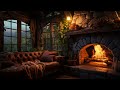Relaxing Sounds For Stress Relief 💌 Relaxing Music Rain And Fireplace Sounds 💌 Cozy ASMR Comfort