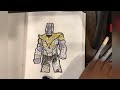 Thanos drawing Endgame