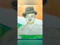 Bhagat Singh drawing  | oil pastel drawing |  independence day | craftie -creations