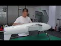 How to Build a Carbon Fiber Plane？Process of VTOL Fixed-Wing Drone Construction