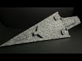 3D Printed Executor-Class Star Dreadnought Scale Model