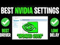 NVIDIA APP - Best Settings for HIGH FPS & 0 DELAY!