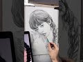 How to Draw a Portrait of Girl Using Reference Photo 71